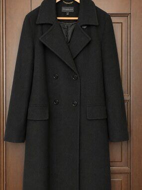 Donna Karan Wool Coat XL – Never Worn